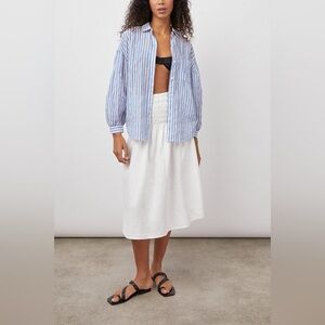 Rails Janae Shirt in  Lighthouse Stripe , sz : small Pit